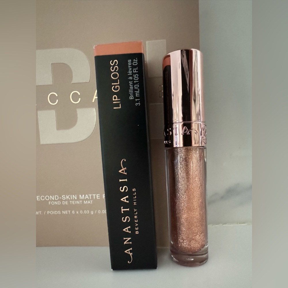 Anastasia Amber Sparkle Lip Gloss - Picture 3 of 7